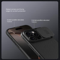 Funda Nillkin Para iPhone 16 pro Max/Pro/Plus/CamShield pro Cubierta De Cámara Deslizante Resistente a Arañazos Y Huellas Ligera Antideslizante PC+TPU - details 5