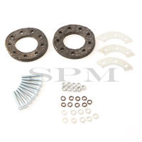 Kit De Montaje De Cadena Trasera Para Bicicleta Motocicleta 44 Dientes Apto Para 49cc 66cc 80cc Metal Con Almohadillas De Goma - details 3