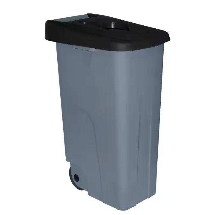 Denox Contenedor Con Ruedas 23240.090 85l Transparente - 1