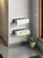 Soporte De Papel De Cocina Y Baño En Acero Inoxidable Autoadhesivo Accesorio De Cocina Y Baño Estilo Fashion Tamaño Compacto - details 3