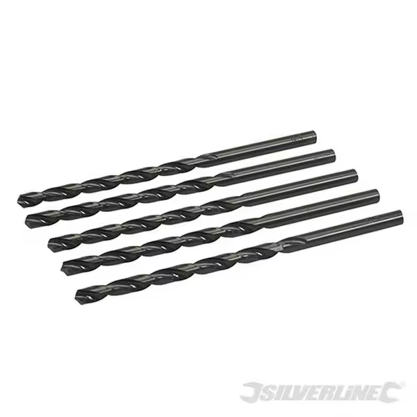 Brocas métricas largas HSS-R. 5 pzas (7 x 156 mm) - 1