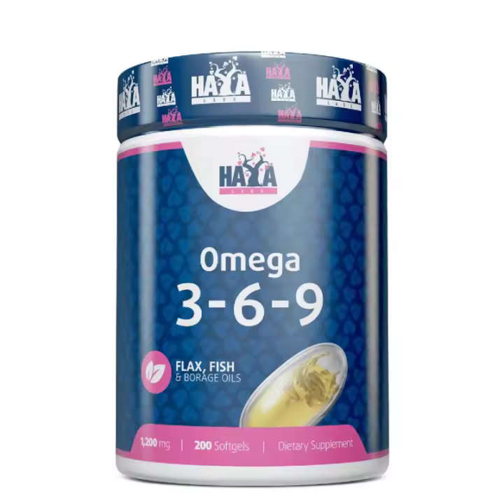HAYA LABS Omega 3-6-9 - 200 Softgels - 1