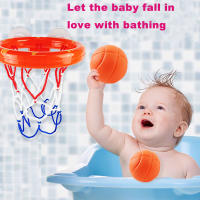 Juguetes De Baño Para Bebés Niño Juego De Agua Mini Canasta De Basquetbol En La Bañera Set De Juguete De Agua Para Niños Menores De 6 Años Material Plástico PC - details 1