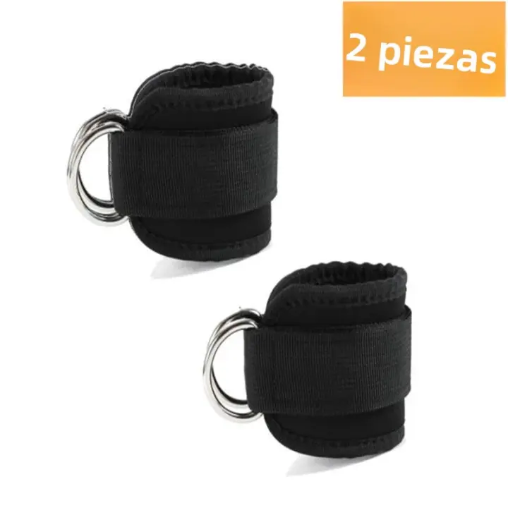 Tirantes De Tobillo Para Ejercicios De Gimnasio Y Entrenamiento De Muslos Doble Anillo De D Para Soporte De Abductores Y Glúteos - 1