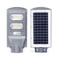 Farola solar exterior con sensor de movimiento, mando a distancia, 100W luz blanca. Foco solar LED para exterior con temporizador, impermeable protección IP65. No incluye soporte - details 2