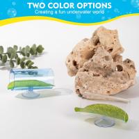 1pc Tubo De Acrílico Para Acuario Pez Betta Pequeño Tunnel/Hollow Diseño Para Mejor Observación De Pez Betta Decoraciones Para Tanque De Pez Betta - details 2