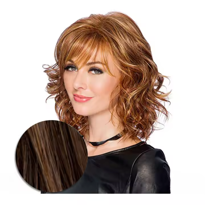 Hairdo On The Edge Peluca de avellana marrón claro - 1