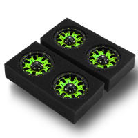 Juego De 4 Ruedas Para Coche RC De 1:10 Rock Crawler TRX4 Axial SCX10 90046 Redcat Gen8 Rbx10 Tamaño 1.9 Pulgadas - details 3