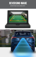 Monitor De Coche Plegable KTYDKP Con Entrada De Video Bidireccional Para Cámara De Retrovisora De Parqueo Y Reversa Pantalla TFT De 5 Pulgadas - details 5