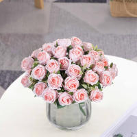 10 Rosas De Seda Artificiales Para Scrapbooking Flores Para Decoración De Hogar Y Fiestas Boda Aniversario Regalo De Cumpleaños Decoración De Navidad - details 10