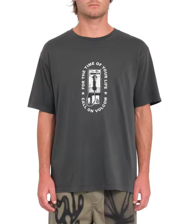 Camiseta de manga corta Volcom Time Of Your Life - Stealth - 1