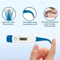 Termómetro Digital Para Bebés Uso Oral Y Axilar Lectura Rápida Y Precisa Pantalla LCD Alerta De Fiebre Termómetros Para Baño De Bebé - details 43