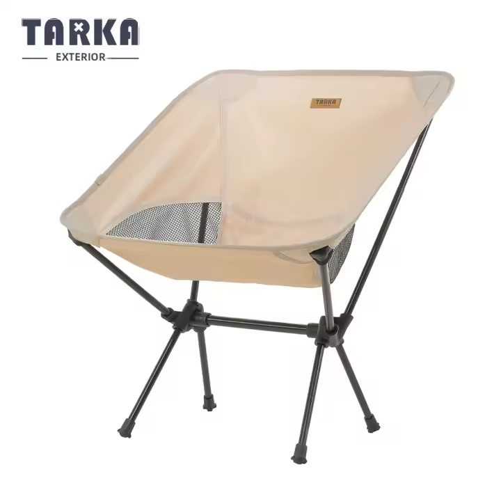 Juego De Sillas De Camping Plegables TARKA Ultraligero Para Montañismo Y Pesca En La Playa Muebles Para Jardín Y Picnics Material De Tela Oxford Y Tubo De Aluminio - 1