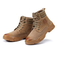 Botas De Seguridad Con Punta De Acero Resistente Al Desgaste Y Al Agujero Botas De Trabajo Impermeables Para Construcción Industrial Para Hombres - details 9