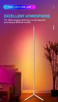Lámpara De Piso Inteligente Tuya RGB 180cm Blanca Control Remoto APP Luz De Ambiente Moderna Para Festivales Y Decoración LED - details 17