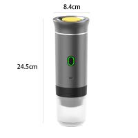 Máquina de café Espresso portátil eléctrica inalámbrica 3 en 1 para coche y hogar, cafetera de Camping, cafetera de viaje para cápsulas en polvo - details 19