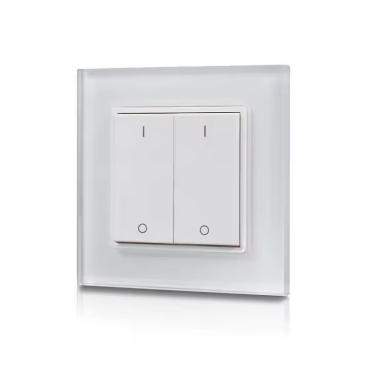 BARCELONA LED - SUNRICHER Mecanismo RF pulsador Interruptor regulador monocolor para iluminación LED 2 teclas - SUNRICHER - Easy RF - 1