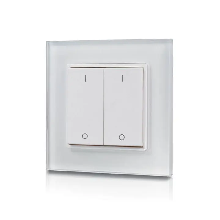 BARCELONA LED - SUNRICHER Mecanismo RF pulsador Interruptor regulador monocolor para iluminación LED 2 teclas - SUNRICHER - Easy RF - 1