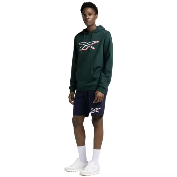 Sudadera Reebok Ri Fleece Gorro Verde Hoodie 100071360 - 1