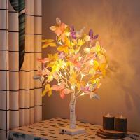 Luz De Árbol Con Mariposas LED Para Escritorio Iluminación Decorativa USB Para Bodas Cumpleaños Decoración De Hogar Y Oficina - details 5