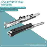 Abrepuertas Multifuncional Ajustable Acero Inoxidable Portátil Herramienta De Eliminación De Tapas De Botellas De Cerveza Accesorios De Cocina - details 4