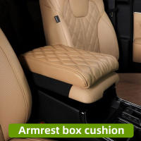 Almohadilla De Reposabrazos De Coche 2024 Tapete Bordado En PU Cuero Protección Del Consolador Central Almohadillas De Espuma De Memoria Accesorios De Estilo Para El Interior Del Vehículo - details 1