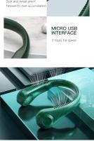 Ventilador portátil para colgar en el cuello, dispositivo de refrigeración USB sin hojas, banda para el cuello de 360 grados, 78 salidas de aire envolvente, recargable, 4000Mah - details 15