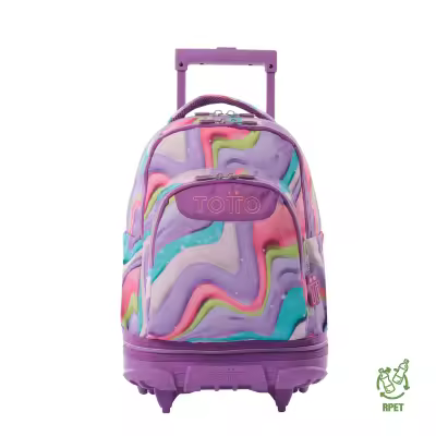 Mochila Totto ruedas Tiza carro desmontable Modelo Ferri - 1