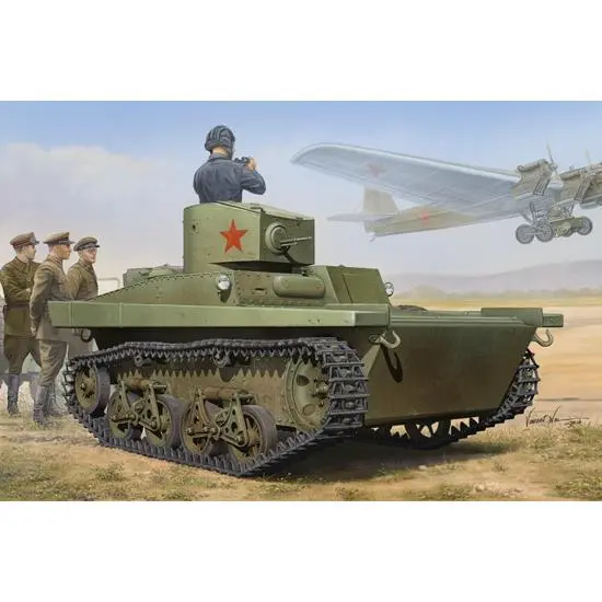 HOBBY BOSS 83821 T-37A SOVIÉTICA TANQUE LIGERO IZHORSKY 1/35 KIT DE - 1