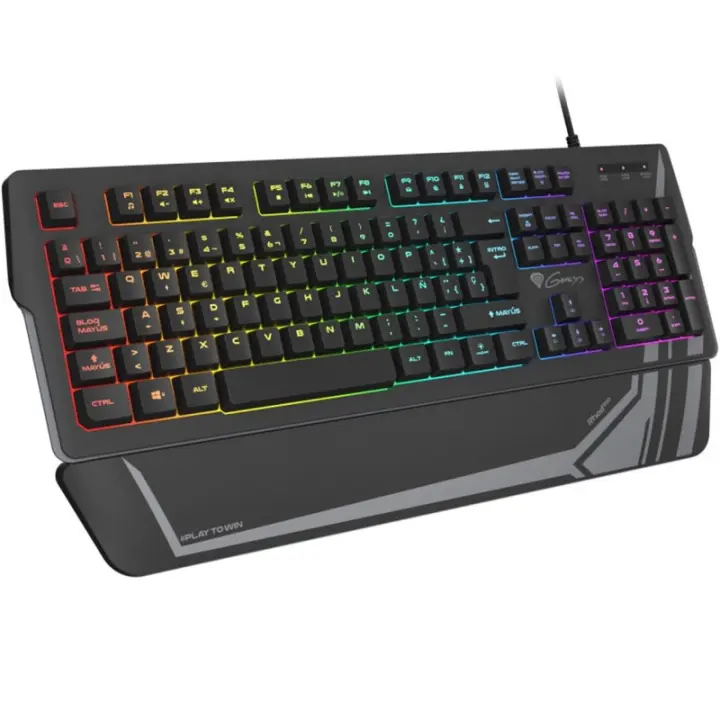Teclado gaming genesis rhod 350 rgb usb - 1