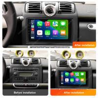 Reproductor Multimedia Android 14 Radio 2Din Stereo Para Mercedes Benz B200 Smart Fortwo 451 2006-2009 Con CarPlay Y GPS - details 2