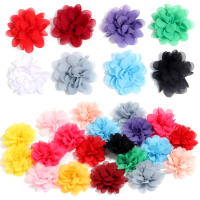 10pcs Flores De Tela De Encaje De Cachemira 5cm Colores Variados Para Decoración De Casamiento Fiesta Hogar Wreath De Flores Y Álbum De Recortes DIY - details 3