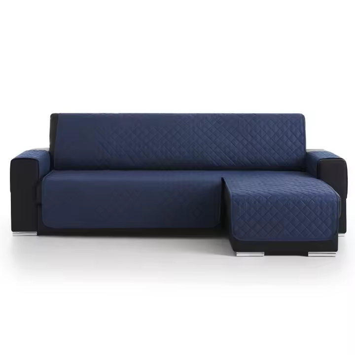 Lanovenanube - Funda chaise longue Acolchado MALLORCA - Práctica reversible - 1