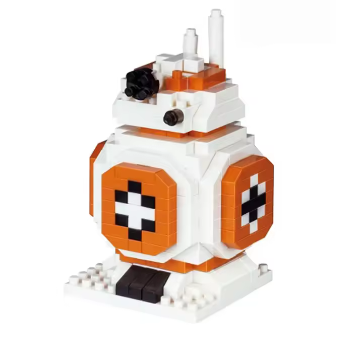 PLAYZOCO Bloques de construcción Sphero, Nanoblock Set, Juguete de construcción en Bloques, 320 Piezas, 9 cm Altura x 8 cm Ancho, Incluye Manual, Compatible con Star Wars - 1