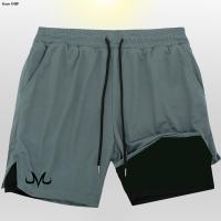 Nuevos Shorts Deportivos Para Hombre Verano 2024 2 En 1 Delgados Para Correr Running Casual Fitness Doble Capa Tallas M-3XL - details 1