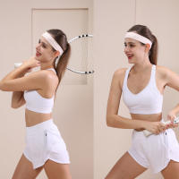 Diadema Mujer, Diadema de Yoga Deportivo Banda, Diadema Elástica, 5 Piezas, Banda de Melo Transpirable para Absorber El Sudor, para Hacer Entrenamiento, Yoga, Correr - details 4
