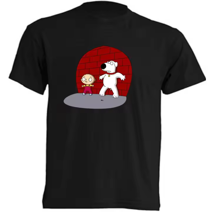 Camiseta Family Guy- | Algodón | Manga Corta - Tejido tubular, sin costuras laterales. - Punto liso - 1
