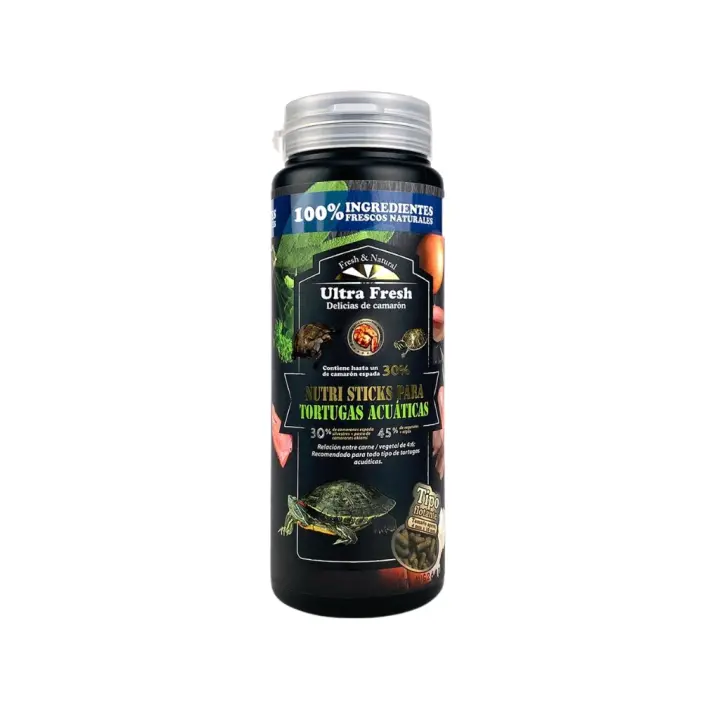 AZOO - Ultra Fresh - Turtle Nutri Stick - Alimento completo para Tortugas Acuáticas - 1
