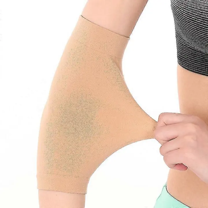 Verano ultrafino cicatriz cubierta codo Protector brazo muñeca Protectorair-transpirable deportes codo Protector - 1