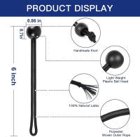 20pcs Cuerdas De Bungee Elásticas Para Exterior Correa De Balón Portátil Para Armar Tienda Fijar Tarpaulin Canopy Awan Para Refugio De Alta Resistencia - details 2