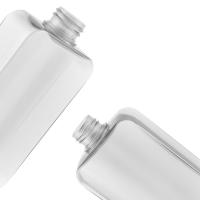 Dispensador De Leche Y Jabón Transparente Cuadrado Para Baño Con Bombín Recipiente De Líquido Para Repotear Unisex - details 4