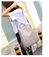 Mochila impermeable de Nailon para Mujer, Correa de Hombre desmontable de gran capacidad, Ligera, de Color sólido, multifuncional, Nueva fashion - details 7