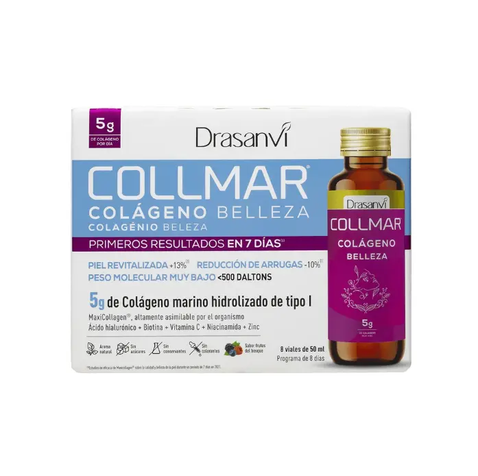 DRASANVI Collmar Colágeno Belleza 8Viales * 500ML - 1