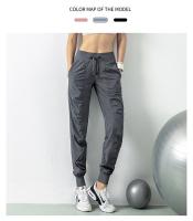 Pantalones Deportivos De Correr Para Mujer Con Cierre De Cordón Y Bolsillos Lados Quick Dry Fitness Gimnasio Running - details 6