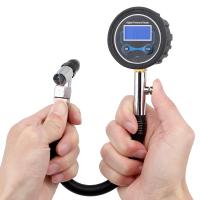 Medidor De Presión De Neumáticos Para Coche Camión Motocicleta Vehículo Automóvil Con Pantalla LCD Precisión Alta Digital - details 4