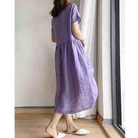 Vestido De Encaje Casual Para Mujer Verano Sin Mangas A-Line Con Bolsillos Vestido De Playa De Vacaciones Vestido De Suelta Para Dormir Polyester - details 8