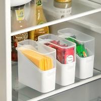 Caja De Almacenamiento Estilo Japonés Con Tapa Inclinada Y Transparente Para Queso Té Café Organizador De Artículos Pequeños - details 4
