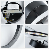 Lámpara De Techo LED Moderna En Tres Colores Instalación Superficial 220V Para Dormitorio Comedor Estilo Contemporáneo - details 5