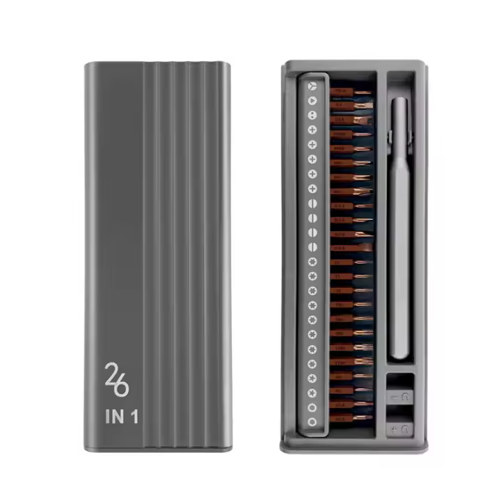 Juego De Destornilladores Multifuncional 26 En 1 Portátil Para Reparación De Móviles Y Gafas Herramienta De Desmontaje - 1