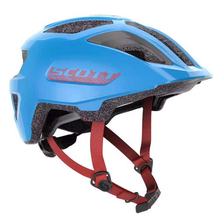 Casco Scott Spunto Junior con Luz Trasera - Talla Única 50-56cm - Uso Diario - MTB - Montaña - Bicicleta Hombre - Bicicleta Mujer - Unisex - Bicicleta Niño - 1